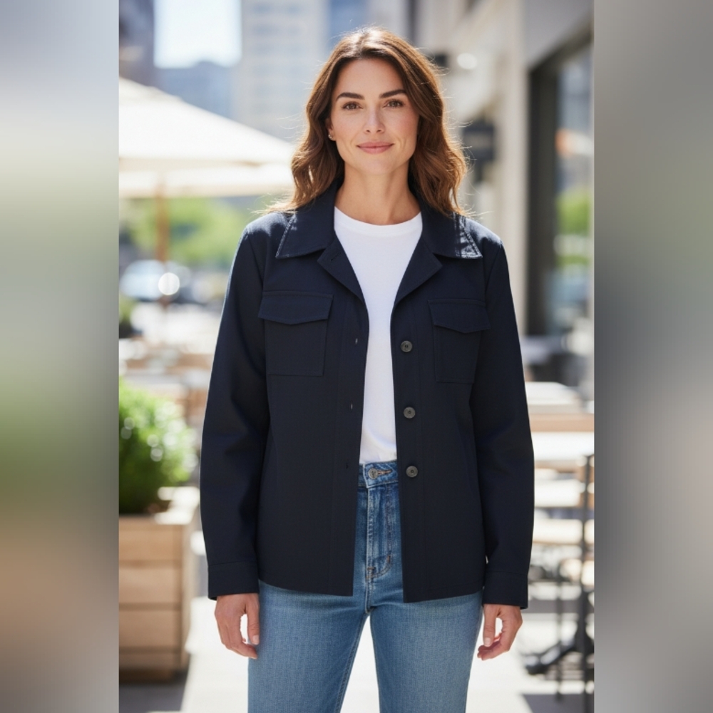Women's Navy  BLAZER  Size SMALL